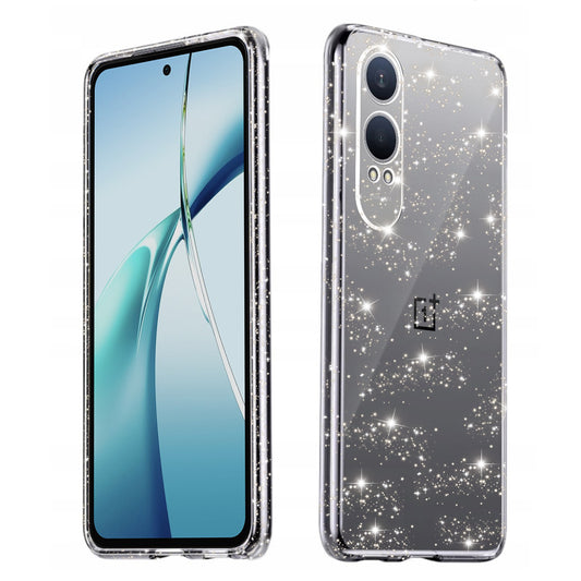 Maska za OnePlus Nord CE4 Lite, Techsuit, SparkleSkin, Prozirna