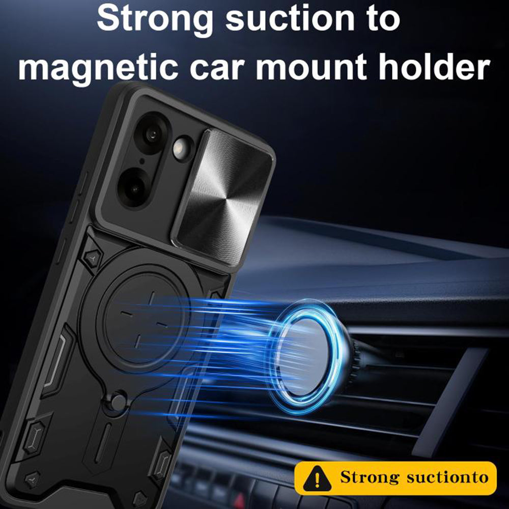 Maska za OnePlus Nord CE5, Techsuit, CamGuard Pro, Crna