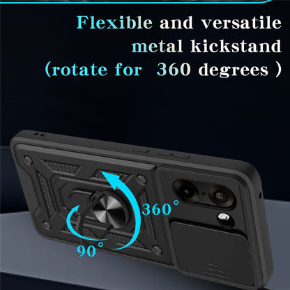 Maska za OnePlus Nord CE5, Techsuit, CamShield, Crna