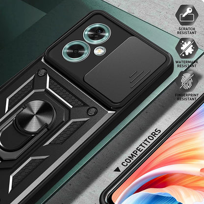 Maska za OnePlus Nord N30 SE / Oppo A79, Techsuit, CamShield, Crna