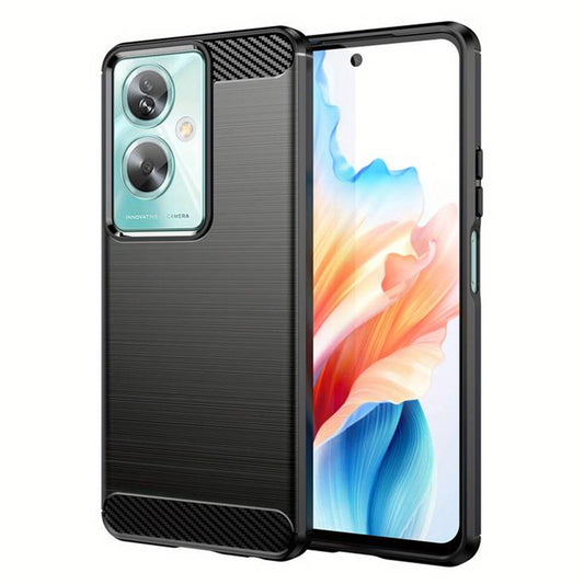 Maska za OnePlus Nord N30 SE / Oppo A79, Techsuit, Karbon, Crna