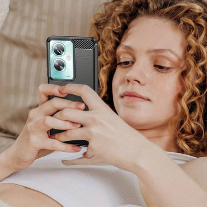 Maska za OnePlus Nord N30 SE / Oppo A79, Techsuit, Karbon, Crna