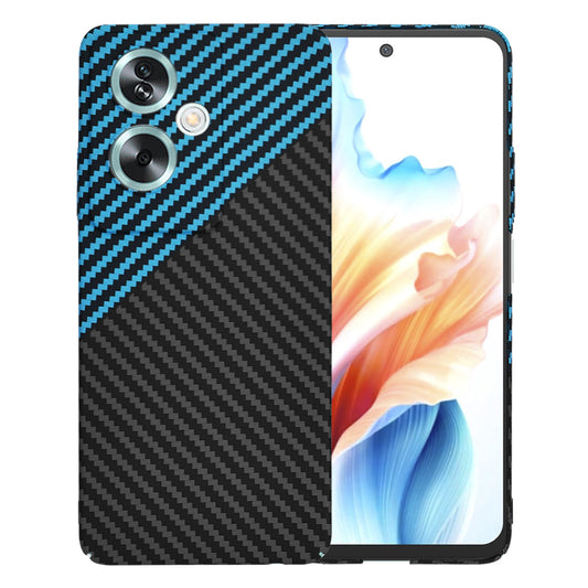 Maska za OnePlus Nord N30 SE / Oppo A79, Techsuit, Carbonite FiberShell, Crno Plava