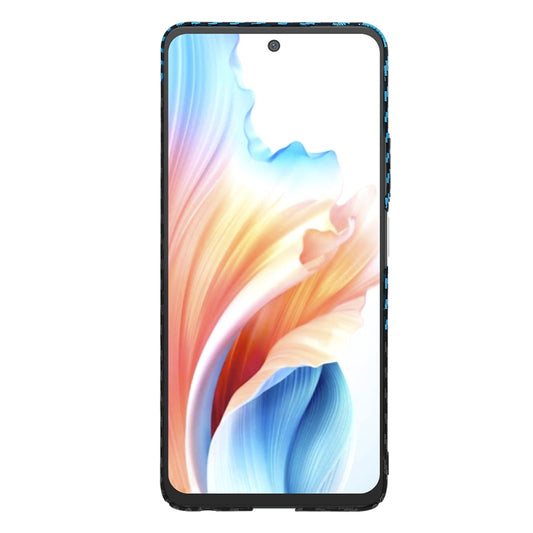 Maska za OnePlus Nord N30 SE / Oppo A79, Techsuit, Carbonite FiberShell, Crno Plava