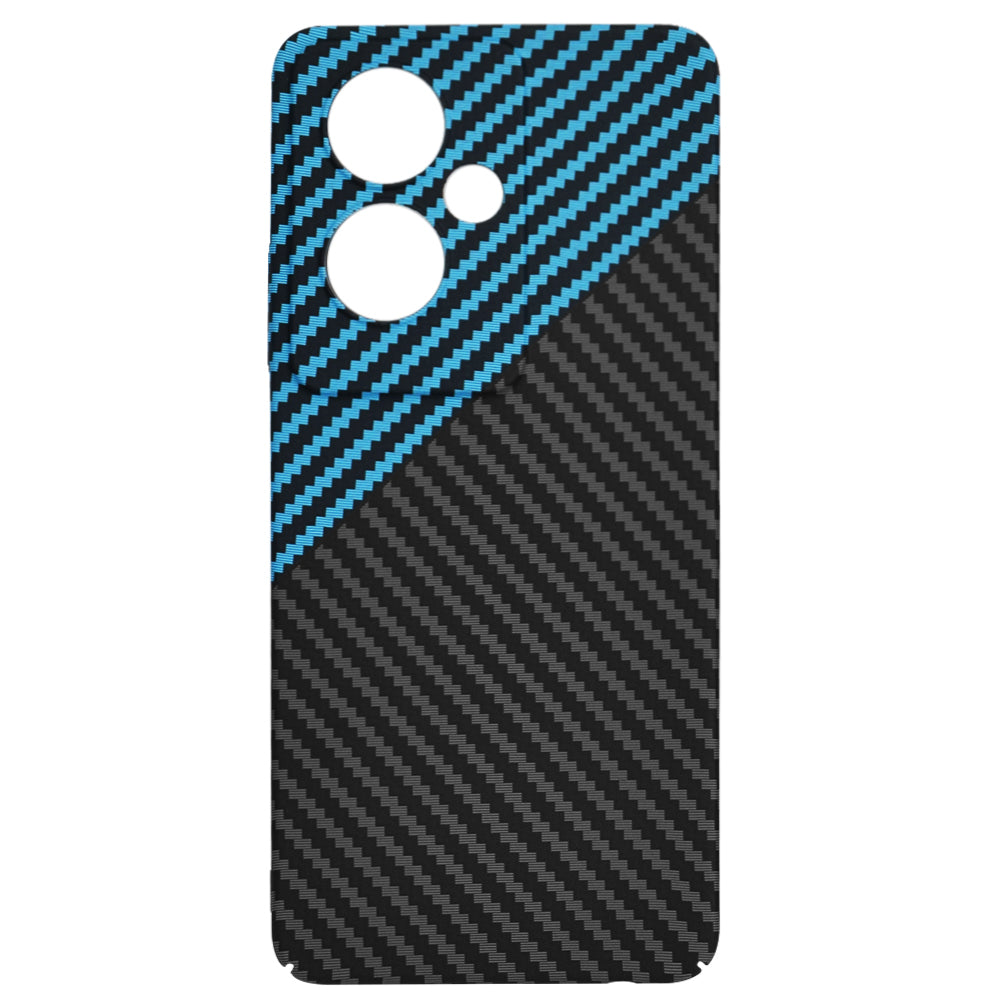 Maska za OnePlus Nord N30 SE / Oppo A79, Techsuit, Carbonite FiberShell, Crno Plava