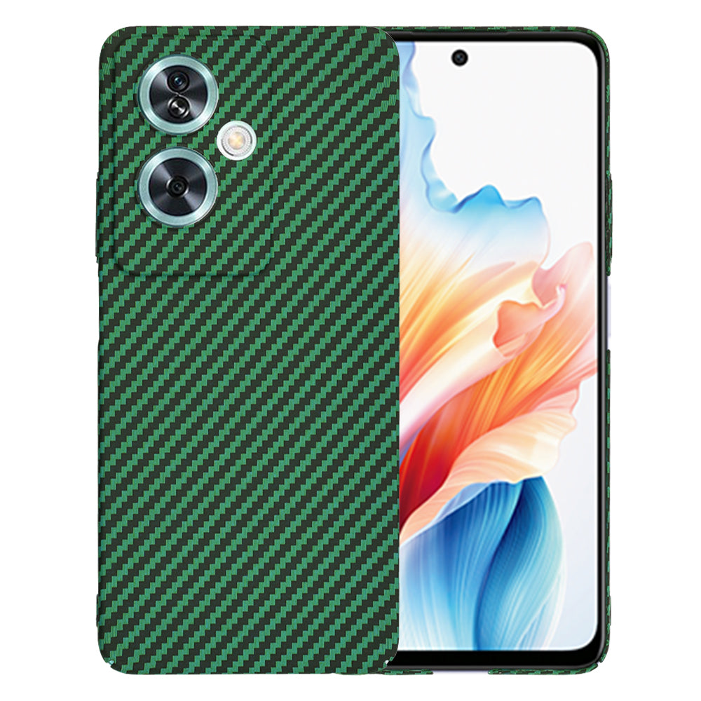 Maska za OnePlus Nord N30 SE / Oppo A79, Techsuit, Carbonite FiberShell, Zelena