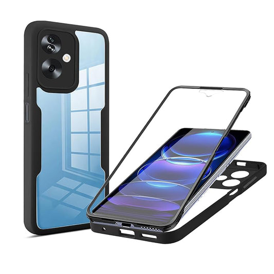 Maska za OnePlus Nord N30 SE / Oppo A79, Techsuit, ColorVerse 360, Crna