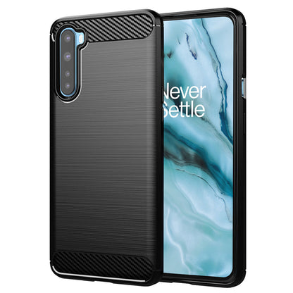 Maska za OnePlus Nord, Techsuit, Karbon, Crna