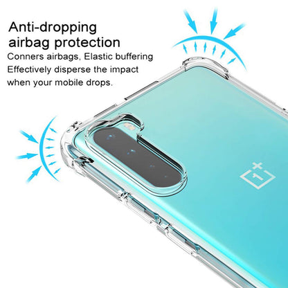 Maska za OnePlus Nord, Techsuit, Shockproof Clear, Prozirna