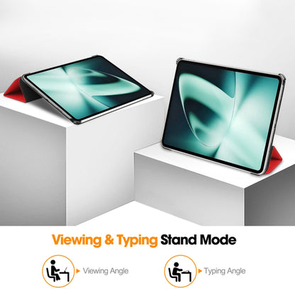 Futrola za OnePlus Pad, Techsuit, FoldPro, Crvena