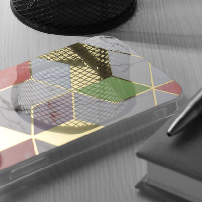 Maska za Oppo A17, Techsuit, Marble, Ljubičasta