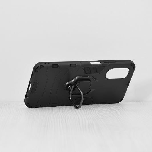 Maska za Oppo A17, Techsuit, Shield, Crna