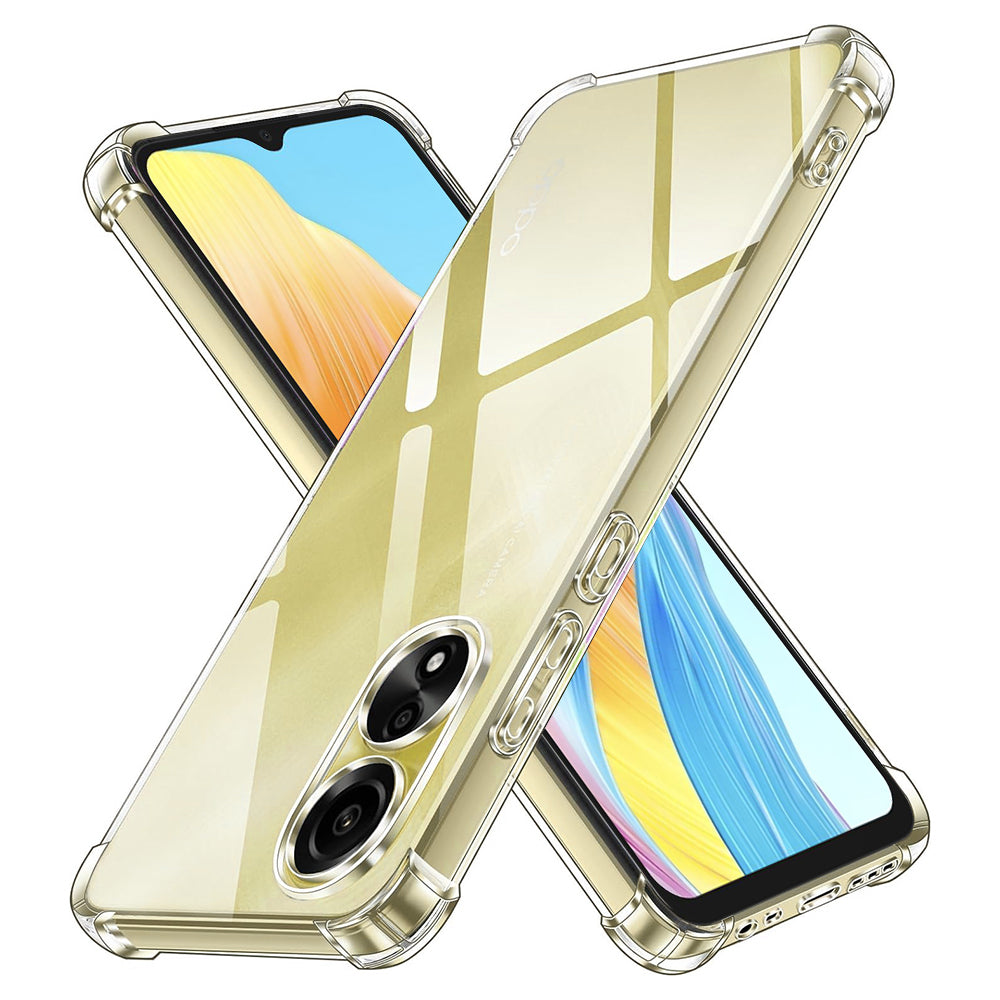 Maska za Oppo A18 / A38, Techsuit, Shockproof Clear, Prozirna