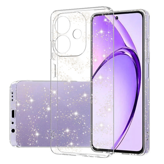 Futrola za Oppo A3 4G / A3 5G, Techsuit, SparkleSkin, Prozirna