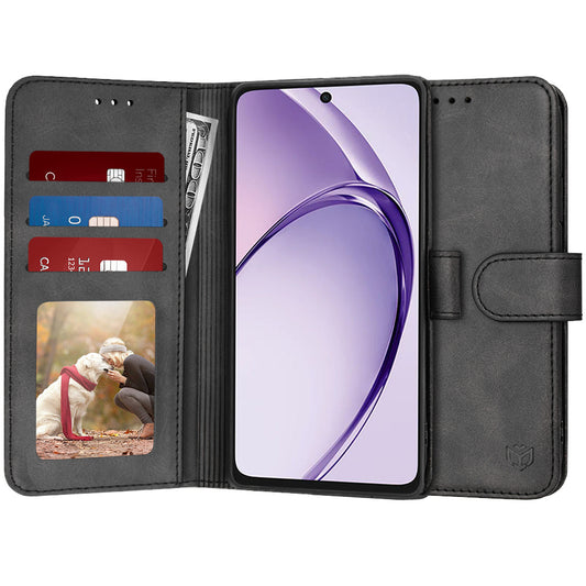 Futrola za Oppo A3 4G / A3, Techsuit, Diary Book, Crna