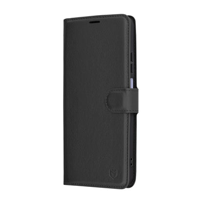Futrola za Oppo A3 4G / A3, Techsuit, Kožna Folio, Crna