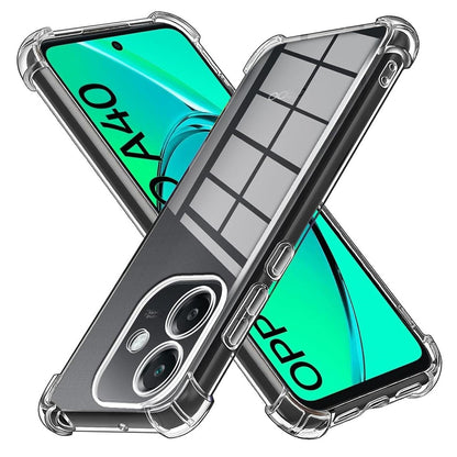 Maska za Oppo A3 4G, Techsuit, Shockproof Clear, Prozirna