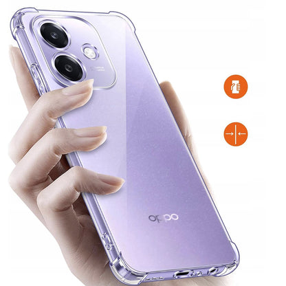 Maska za Oppo A3 4G, Techsuit, Shockproof Clear, Prozirna