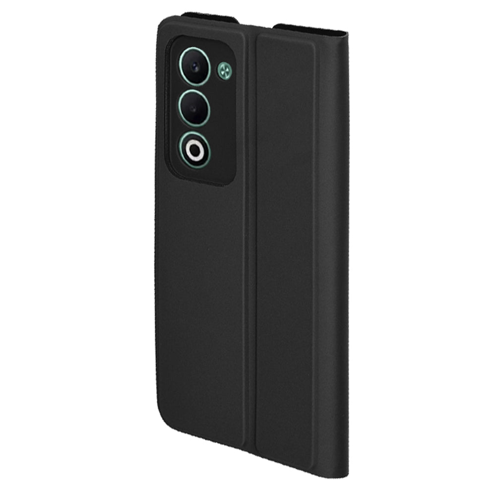 Maska za Oppo A5 4G / A5 5G, Techsuit, Magskin Book, Crna