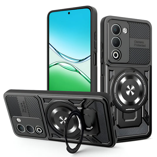 Futrola za Oppo A5 4G / A5 5G, Techsuit, RuggedCam, Crna