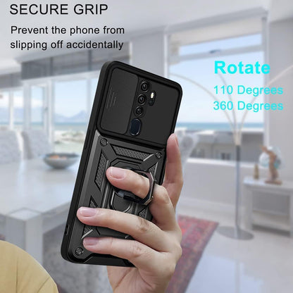 Maska za Oppo A5 4G, Techsuit, CamShield, Crna