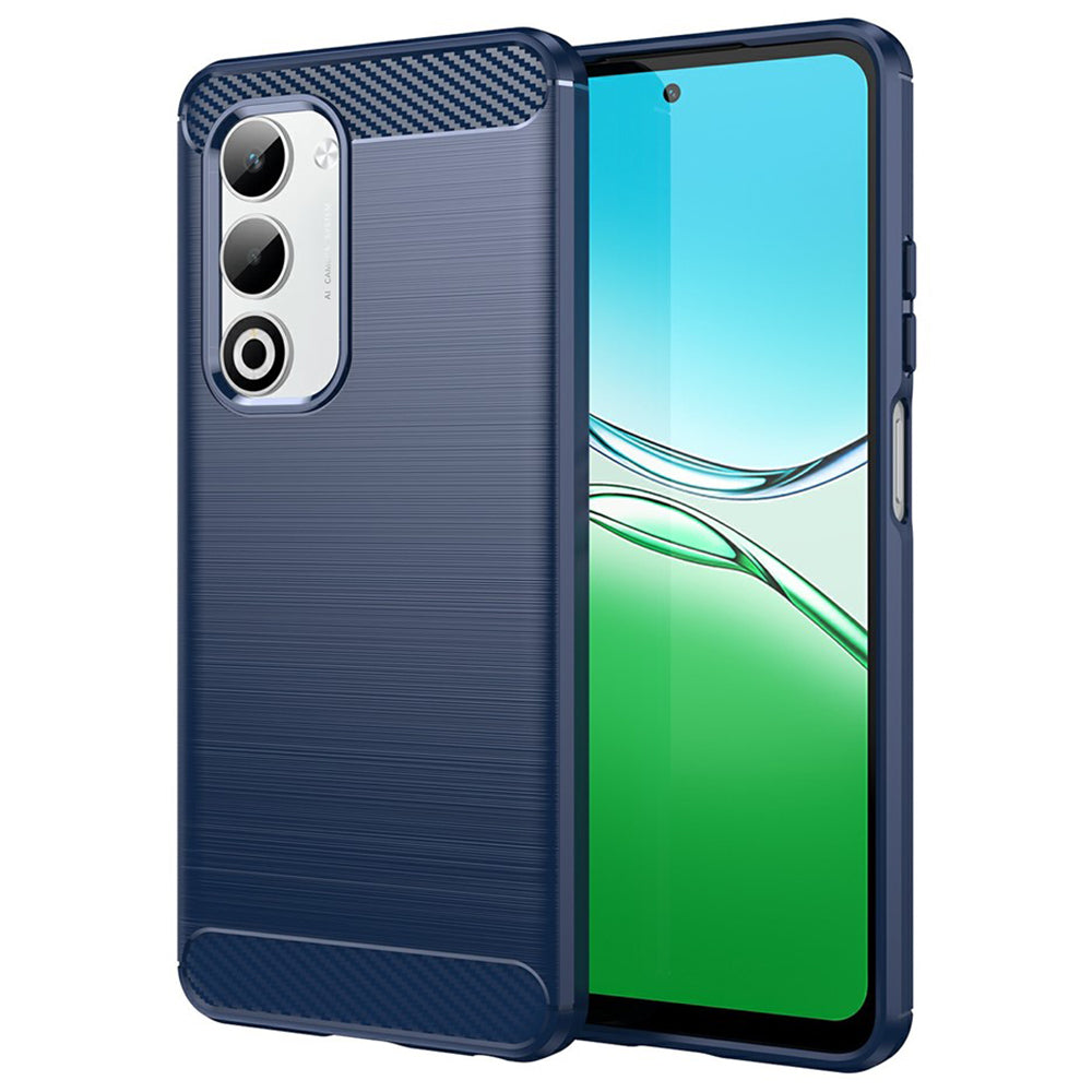 Maska za Oppo A5 4G, Techsuit, Karbon, Plava