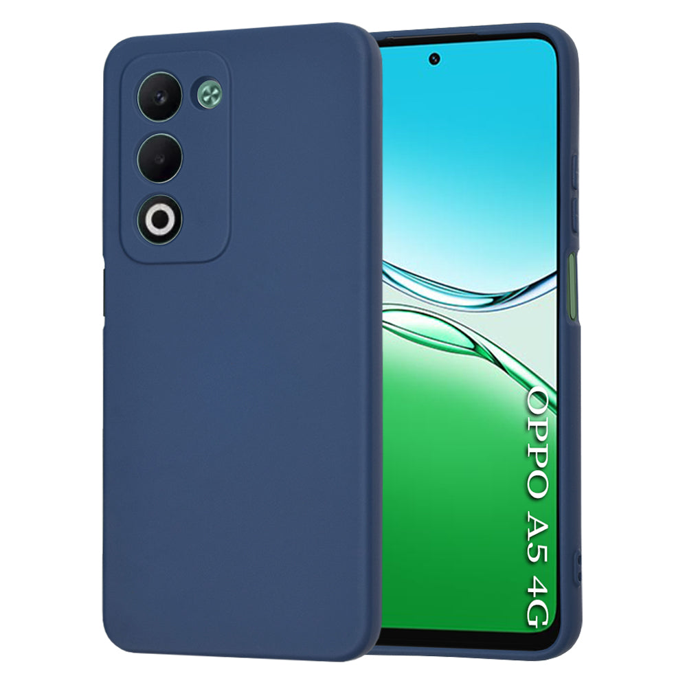 Maska za Oppo A5 4G, Techsuit, SoftFlex, Tamnoplava