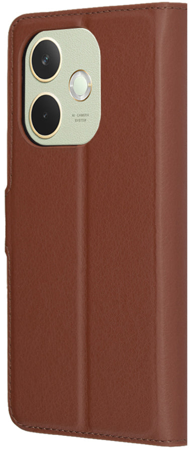 Futrola za Oppo A5 Pro 4G / A5 Pro, Techsuit, Kožna Folio, Smeđa