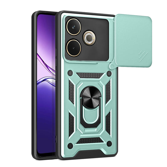 Maska za Oppo A5 Pro 4G / A5 Pro, Techsuit, CamShield, Zelena