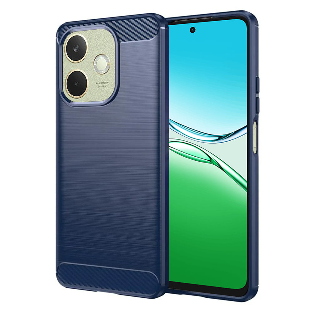 Maska za Oppo A5 Pro 4G / A5 Pro, Techsuit, Karbon, Plava
