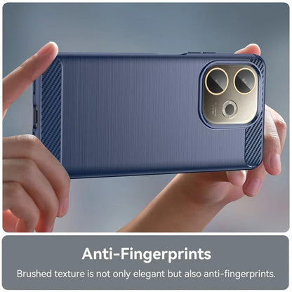 Maska za Oppo A5 Pro 4G / A5 Pro, Techsuit, Karbon, Plava