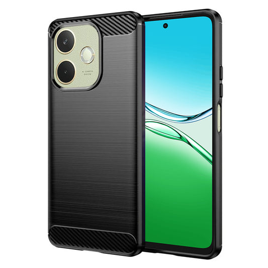 Maska za Oppo A5 Pro 4G / A5 Pro, Techsuit, Karbon, Crna