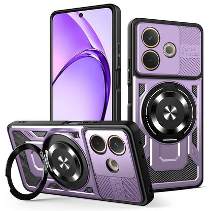Maska za Oppo A5 Pro 4G / A5 Pro, Techsuit, RuggedCam, Ljubičasta