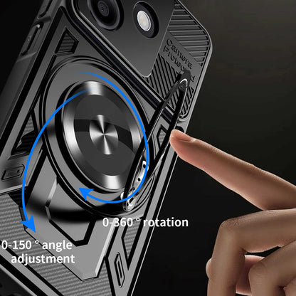 Maska za Oppo A5 Pro 4G / A5 Pro, Techsuit, RuggedCam, Crna