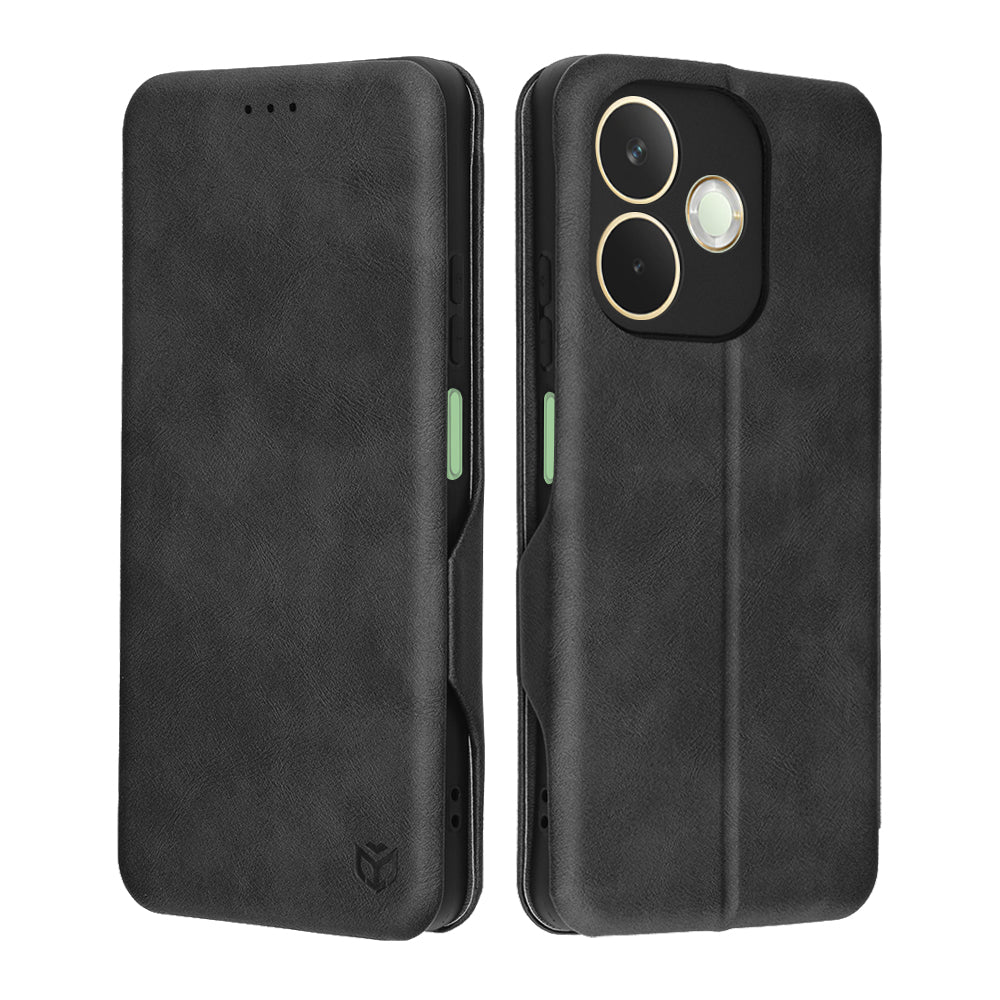 Futrola za Oppo A5 Pro 4G / A5 Pro, Techsuit, Safe Wallet Plus, Crna