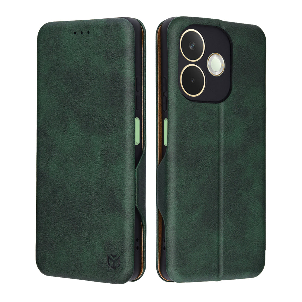 Futrola za Oppo A5 Pro 4G / A5 Pro, Techsuit, Safe Wallet Plus, Zelena