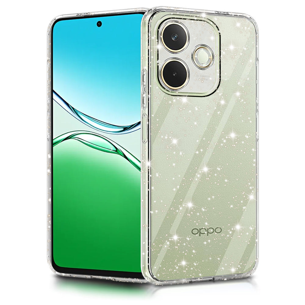 Maska za Oppo A5 Pro 4G / A5 Pro, Techsuit, SparkleSkin, Prozirna