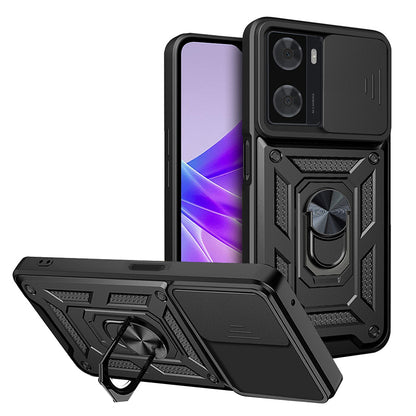 Maska za Oppo A57 4G / A57s / Oneplus Nord N20 SE, Techsuit, CamShield, Crna