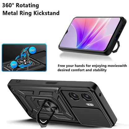 Maska za Oppo A57 4G / A57s / Oneplus Nord N20 SE, Techsuit, CamShield, Crna