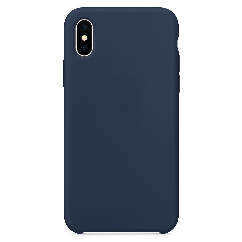 Maska za Oppo A58 5G / A78 5G, OEM, Silikonska, Tamnoplava