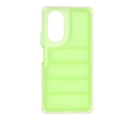 Maska za Oppo A58 4G, Techsuit, Wave Shield, Zelena