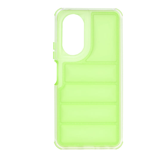 Maska za Oppo A58 4G, Techsuit, Wave Shield, Zelena