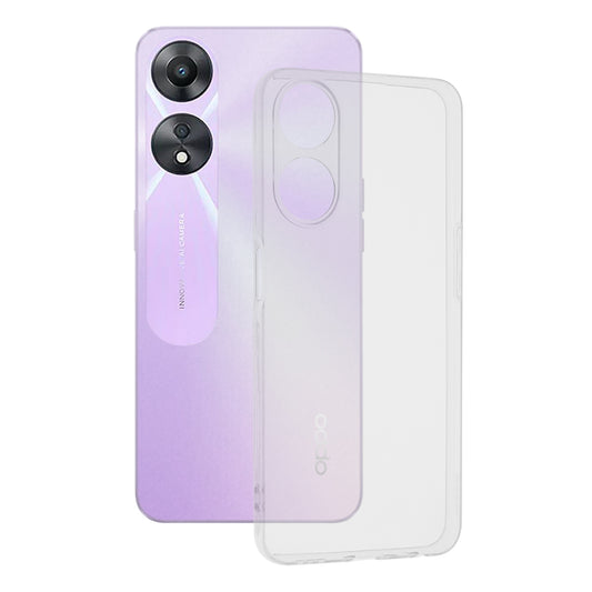 Maska za Oppo A58 5G / A78 5G, Techsuit, Prozirna, Transparentna