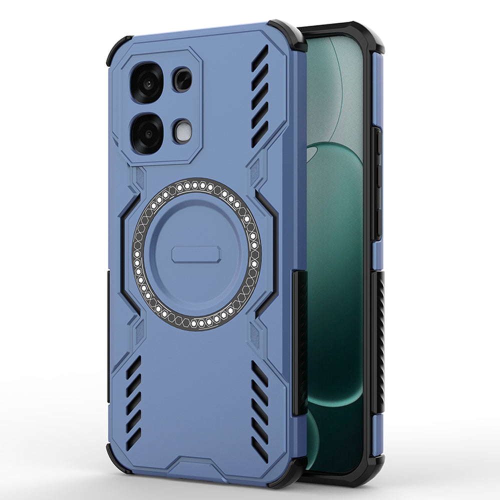 MagSafe futrola za Oppo A6 Pro 5G / A6 Pro 4G, Techsuit, ArmorMag, Plava