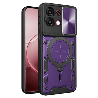 Maska za Oppo A6 Pro 5G / A6 Pro 4G, Techsuit, CamGuard Pro, Ljubičasta