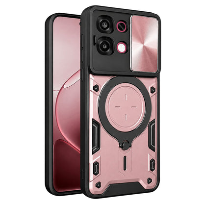 Maska za Oppo A6 Pro 5G / A6 Pro 4G, Techsuit, CamGuard Pro, Ružičasto Zlatna