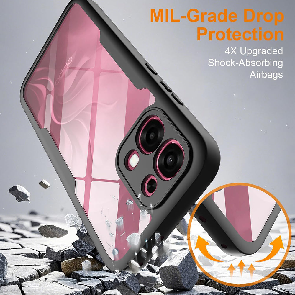 Futrola za Oppo A6 Pro 5G / A6 Pro 4G, Techsuit, ColorVerse 360, Crna