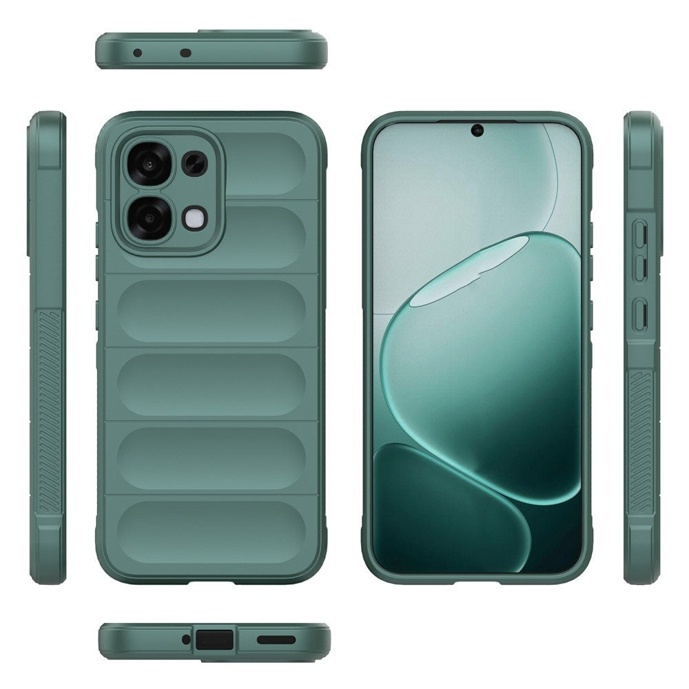 Maska za Oppo A6 Pro 5G / A6 Pro 4G, Techsuit, Magic Shield, Zelena