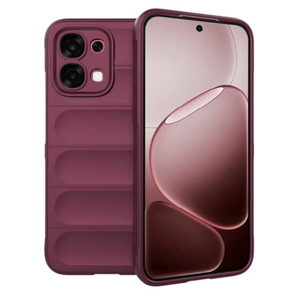 Maska za Oppo A6 Pro 5G / A6 Pro 4G, Techsuit, Magic Shield, Bordo