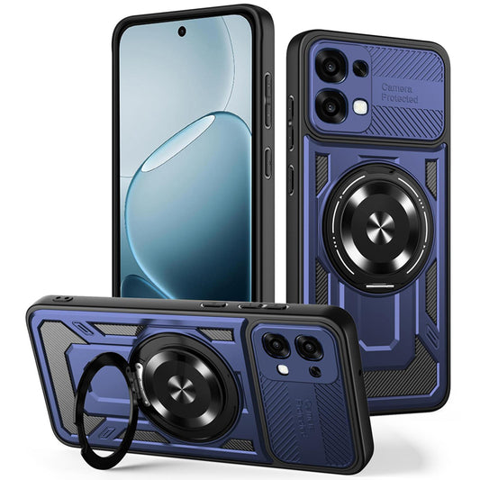 Maska za Oppo A6 Pro 5G / A6 Pro 4G, Techsuit, RuggedCam, Plava